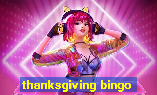 thanksgiving bingo